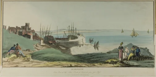 Margate, Außenansicht des Piers, Küste von Kent, und von Fort Cliffs