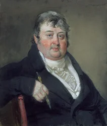 Porträt von Julius Caesar Ibbetson (1759-1817)