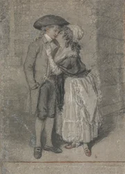 So fing sie ihn und küsste ihn (Sprüche, Kapitel VII, Vers 13)