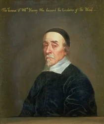 Porträt von William Harvey (1578-1657)