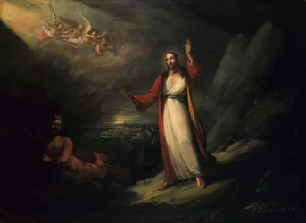 Christus wird vom Teufel versucht, 1818
