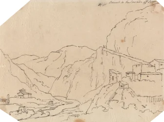 Aufstieg zum Wasserfall von Terni