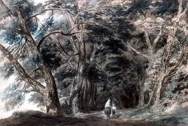 La Galleria di Sopra, über dem Albaner See, Italien