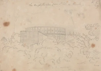 Das Amphitheater von S. Pietro in Vinculo aus gesehen