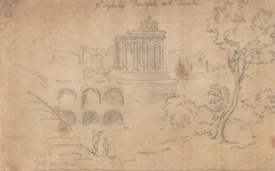 Der Tempel der Sibylle in Tivoli