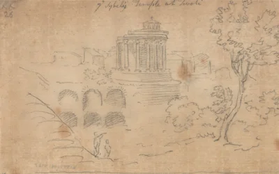 Der Tempel der Sibylle in Tivoli