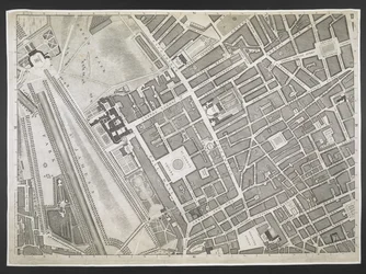 Plan von London, Piccadilly, St. James