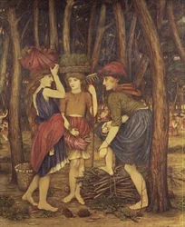 Der Kiefernwald