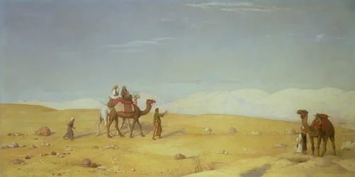 Das Tal des Moses in der Sinai-Wüste, 1866