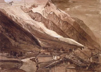Der Glacier des Bossons, Chamonix