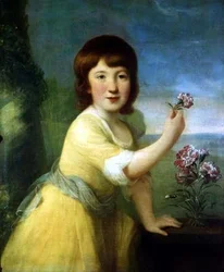 Porträt von Miss Augusta Hirst