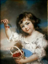 Das Kirschkind. Maße: 0,61 x 0,42 m. Paris, Musée du Louvre