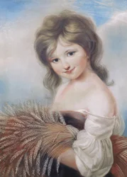 Das Erntemädchen, ca. 1780