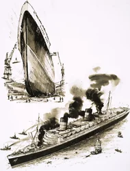 Die großen Dampfer: Königinnen des Ozeans