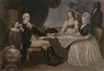 George Washington und seine Familie