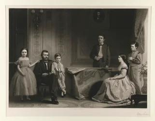 Grant und seine Familie