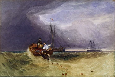 Fischerboote vor Yarmouth, 1832