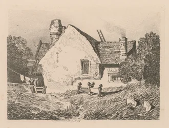 Liber Studiorum: Tafel 39, Blick auf Ashdted, Surrey