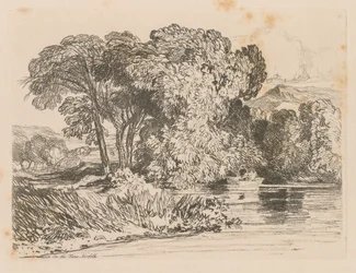 Liber Studiorum: Platte 4, Ansicht auf die Yare, Norfolk, 1838