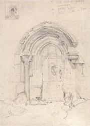 Vorhalle der Kirche von Stratton Saint Mary, Norfolk