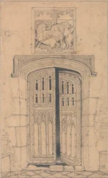 Südportal, Arminghall Hall, Norfolk
