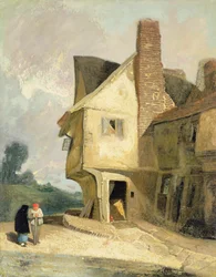 Das alte Haus in St. Albans, ca. 1806
