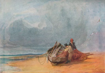 Strand von Yarmouth, um 1808
