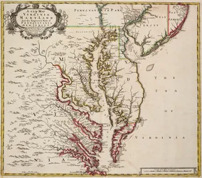 Karte von Virginia