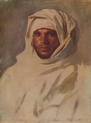 Ein Beduinen-Araber, ca. 1891, ca. 1915
