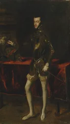 Kopie nach Tizians Porträt von Philipp II.