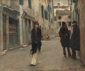 Straße in Venedig