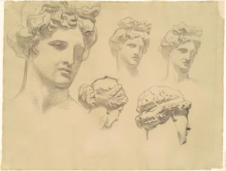 Studien für Apollo und die Musen, um 1921