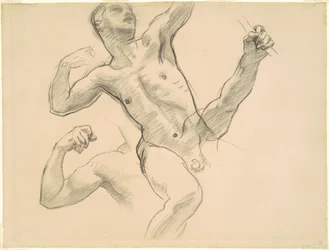 Studien von Achilles für "Chiron und Achilles"