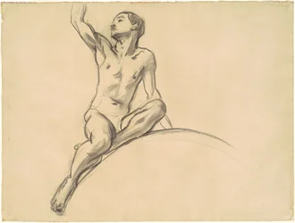 Studie für Figur über Musik, 1919-1920