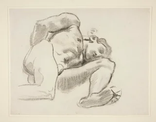 Studie für Prometheus, Rondell, Rotunde, Museum of Fine Arts Boston
