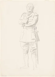 Studie von General Louis Botha für "General Officers of World War I"
