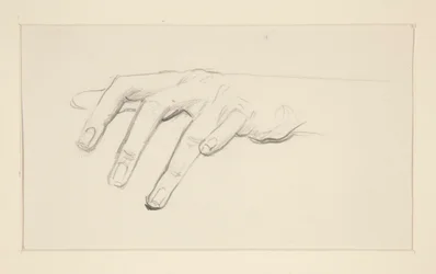 Studie einer Hand