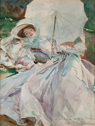 Die Dame mit dem Regenschirm, 1911