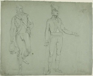 Zwei amerikanische Offiziere