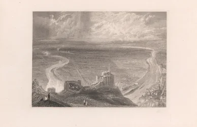 Chateau Gaillard, von Osten