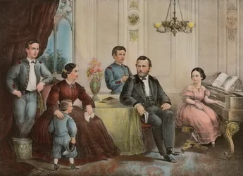General Grant und seine Familie--Respektvoll gewidmet dem Volk der Vereinigten Staaten