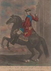 Seine Exzellenz Feldmarschall Keith, Oberbefehlshaber der preußischen Streitkräfte in Deutschland