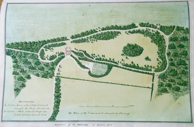 Lage des Häuschens auf Boarn Hill