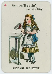 Alice und die Flasche