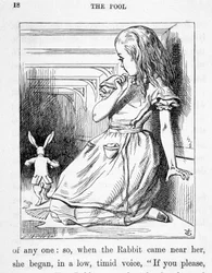 Alice und das Kaninchen - in „Alice