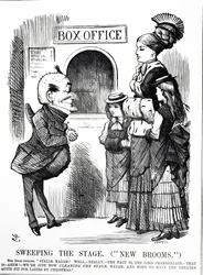 Karikatur mit dem Titel 