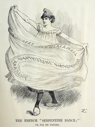 John Tenniel Karikatur über die französischen Machenschaften beim Bau des Panamakanals. Aus 
