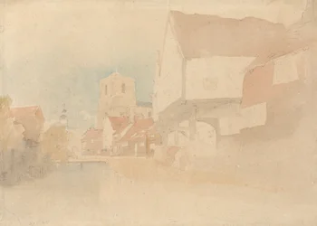 Ein Blick auf Waltham Abbey, Herts, Essex