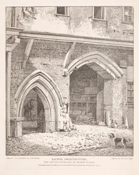 Sakralarchitektur: der Südeingang von Dukes Place