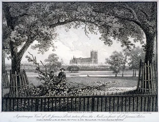 St James Park, von der Mall vor dem St James